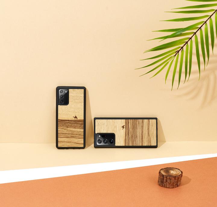 Immagine prodotto Man.Wand Custodia &WOOD per Galaxy Note 20 terra juodas (Samsung Galaxy Note 20)