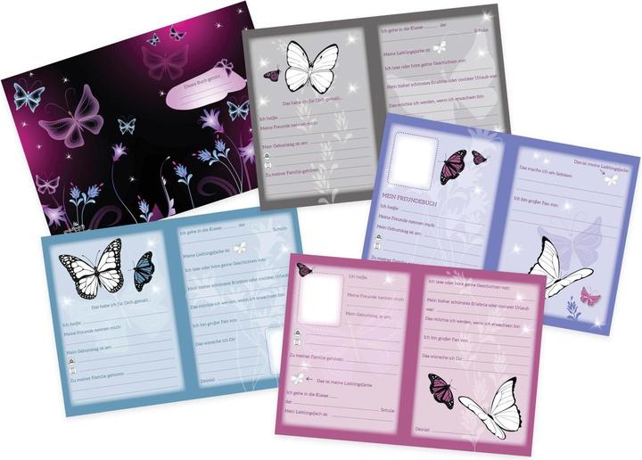 Immagine prodotto Goldbuch Freundebuch Schmetterling (Tedesco, 2023)