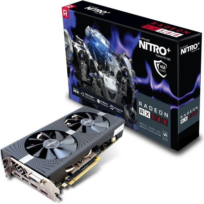 Produktbild Sapphire Radeon RX 580 Nitro+ (4 GB)