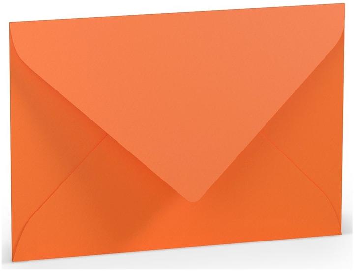 Actual product image Rössler Envelope B6 SF orange ribbed (B6, 5 x)