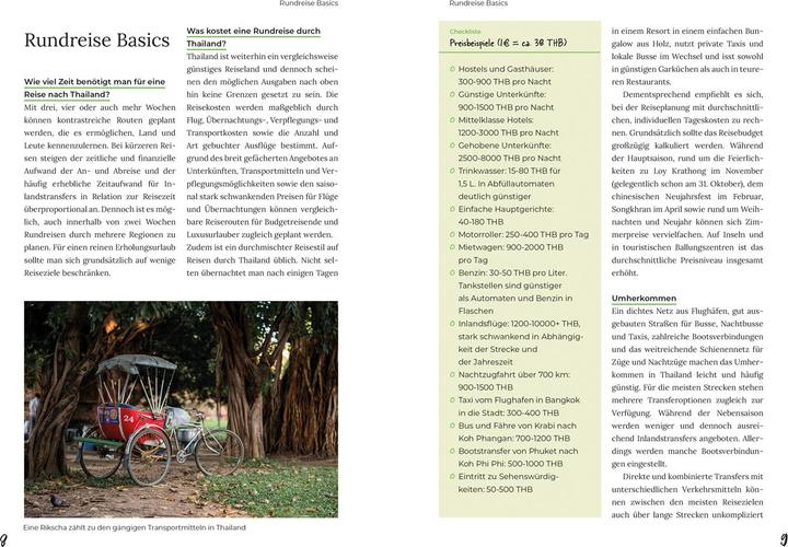 Immagine prodotto Reiserouten durch Thailand: Reiseplanung, Highlights, Inspirationen (Tedesco, Vanessa Mosch, Nils Alexander Kemna, 2024)