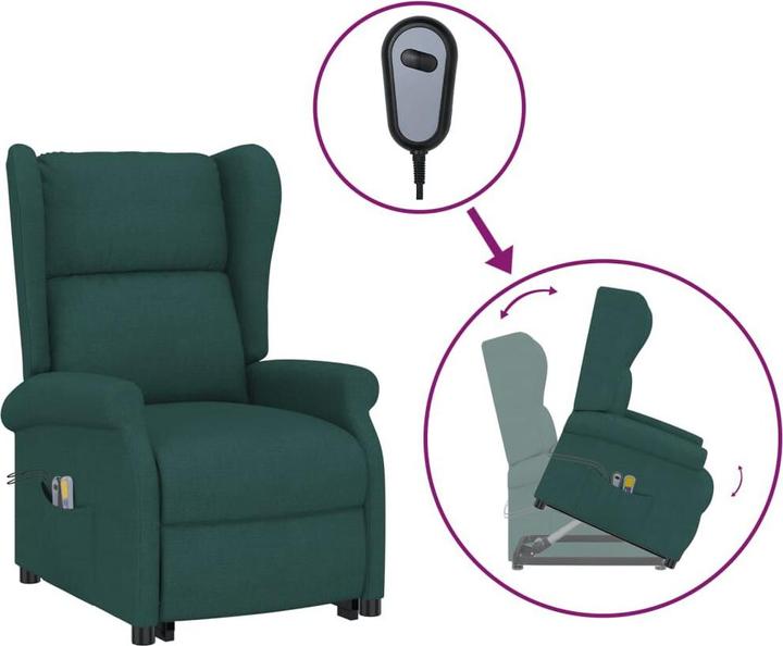 Actual product image VidaXL Elektrischer Massagestuhl