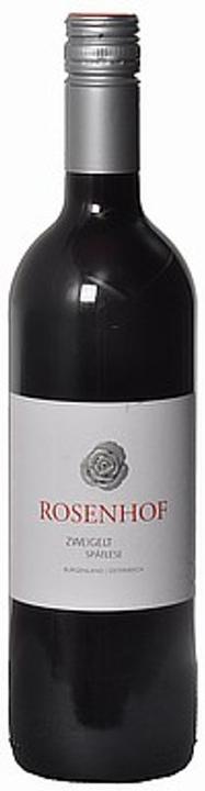 Actual product image Weingut Rosenhof Illmitz Spatlese Burgenland Zweigelt (suss) (2023)