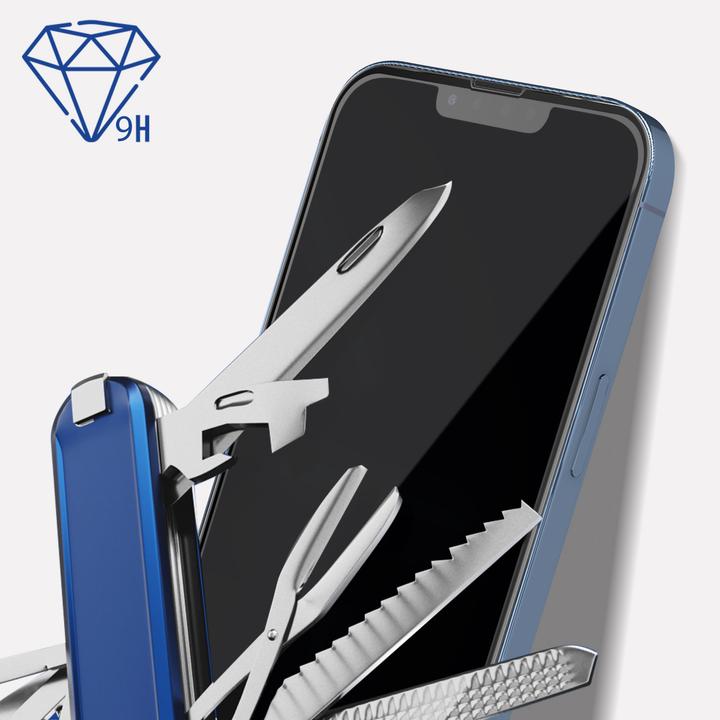 Actual product image 3MK Hardglass Max screen protector (1 Piece, Apple iPhone 13 Pro Max)