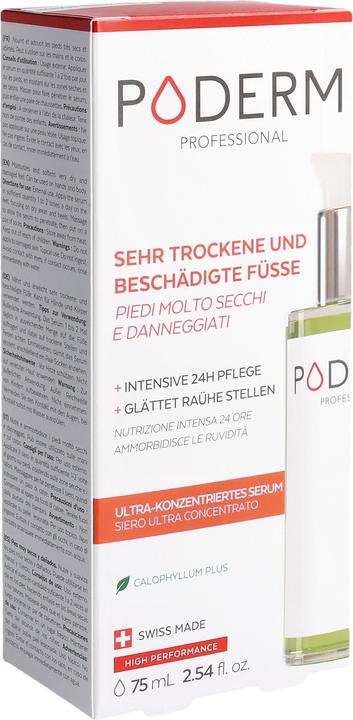 Actual product image Poderm Professional (Foot cream & foot gel, 75 ml)