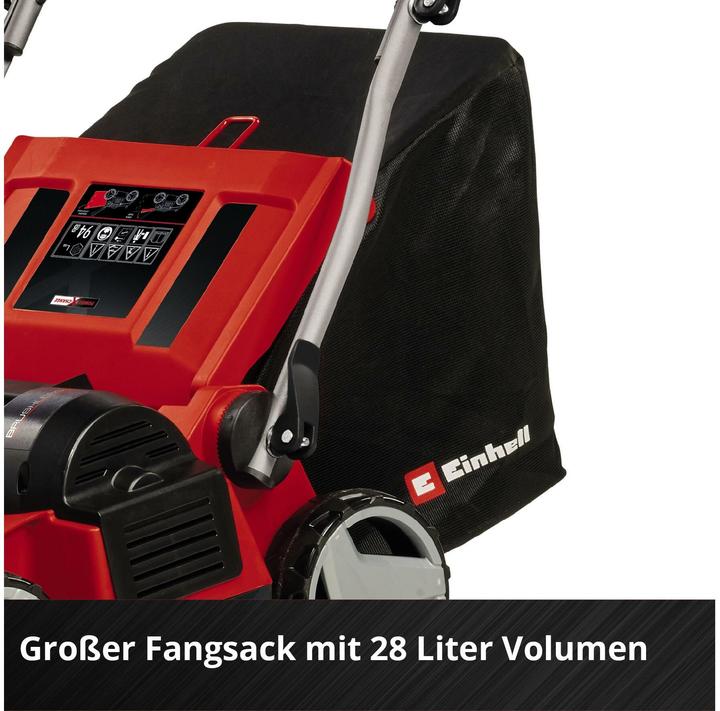 Actual product image Einhell GE-SA 36/35 Li-Solo battery-powered scarifier aerator