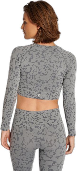 Actual product image hummel hmlMT PI SEAMLESS CROP T-SHIRT L/S (XS)