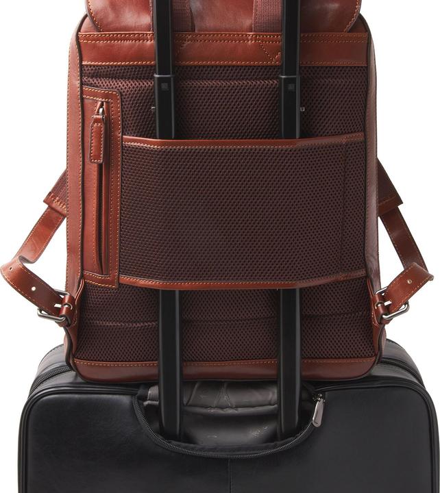 Actual product image Castelijn & Beerens Guus backpack leather 40 cm laptop compartment (12 l)