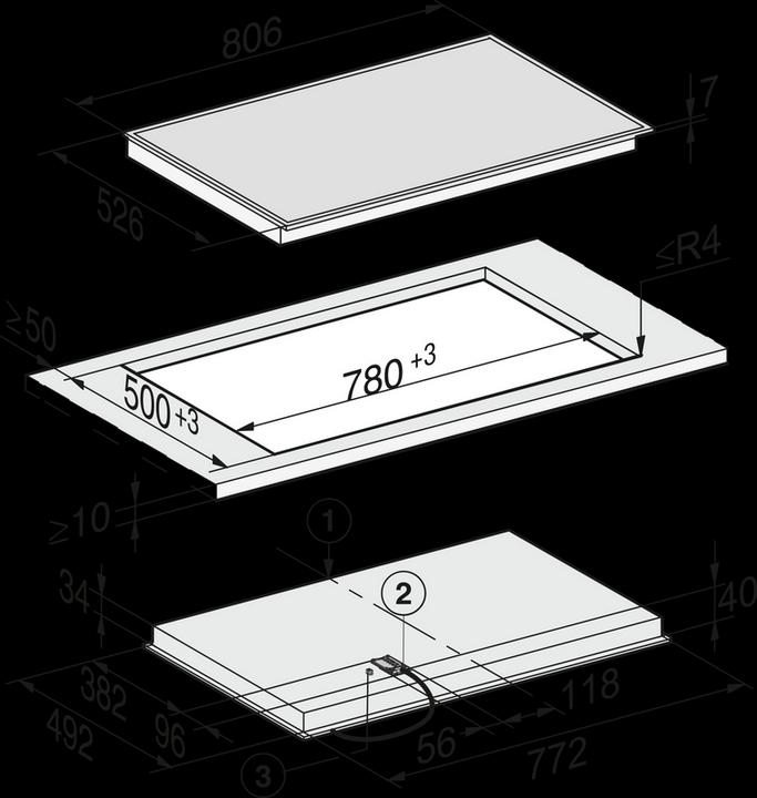 Actual product image Miele KM 6564 FR