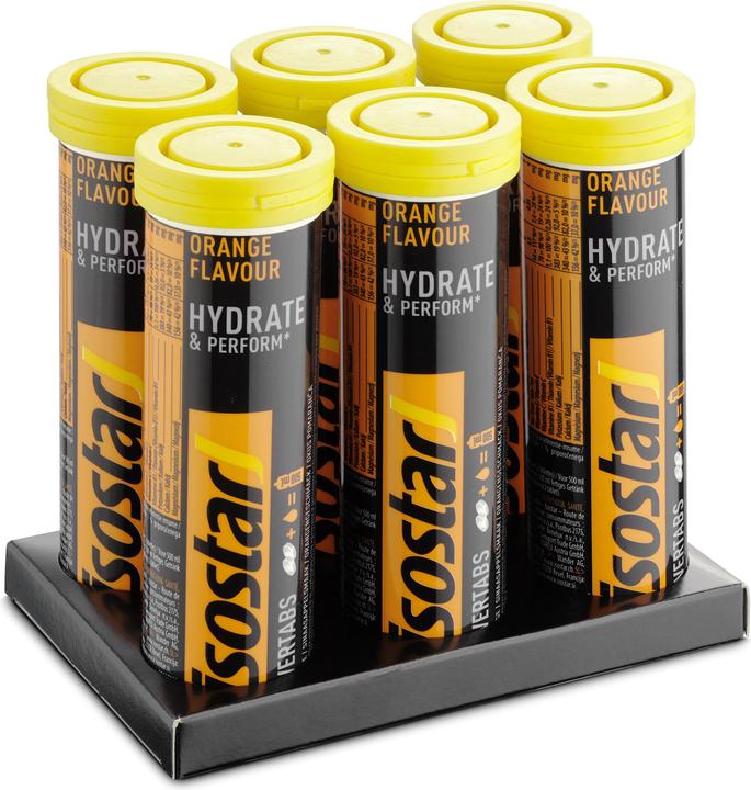 Actual product image Isostar Power Tabs (Orange, 10 pcs., 120 g)