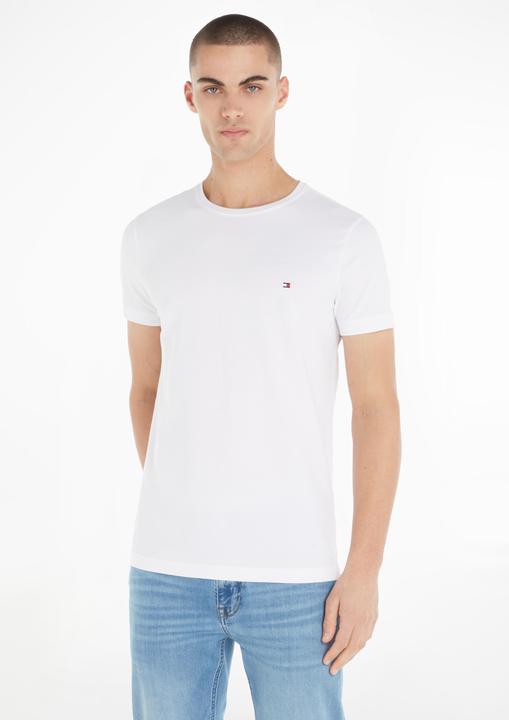Image du produit Tommy Hilfiger Crew Neck T-Shirt Slim Fit White (XXL)