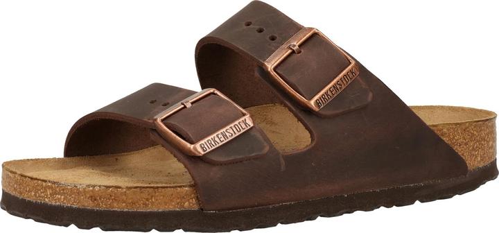 Birkenstock Arizona Geöltes Nubukleder Schmal