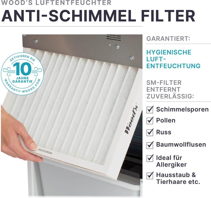 Produktbild Wood's LD40 (100 m², 18.50 l/24h)