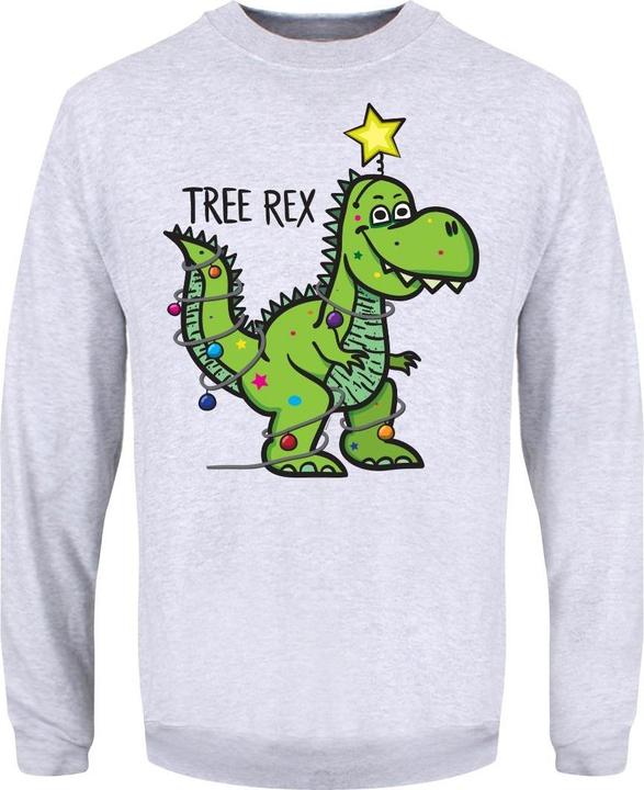Grindstore Tree Rex Pullover Weihnachtliches Design