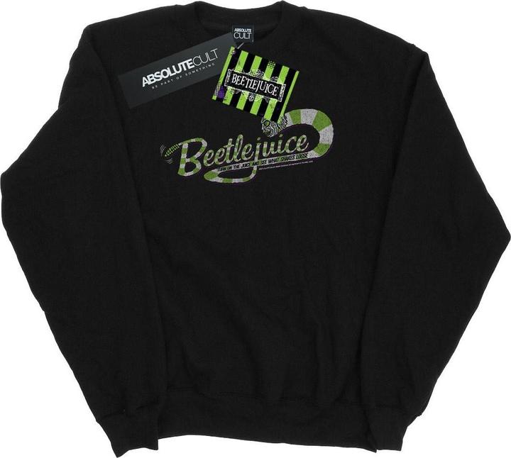 Beetlejuice Sandwurm Alt Logo Sweatshirt