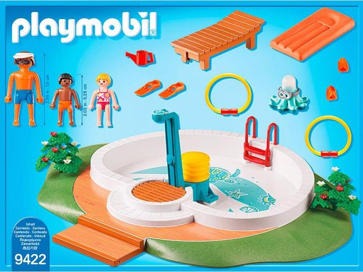 Produktbild Playmobil Swimmingpool (9422, Playmobil Family Fun)
