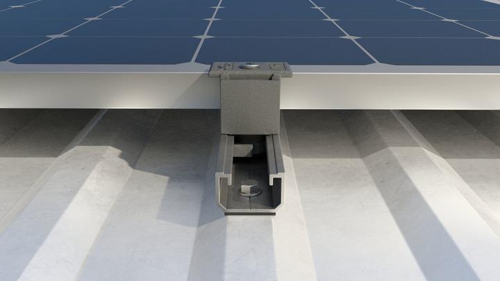 Image du produit Fischer Profil SolarMetal L H25 110 EPDM AL