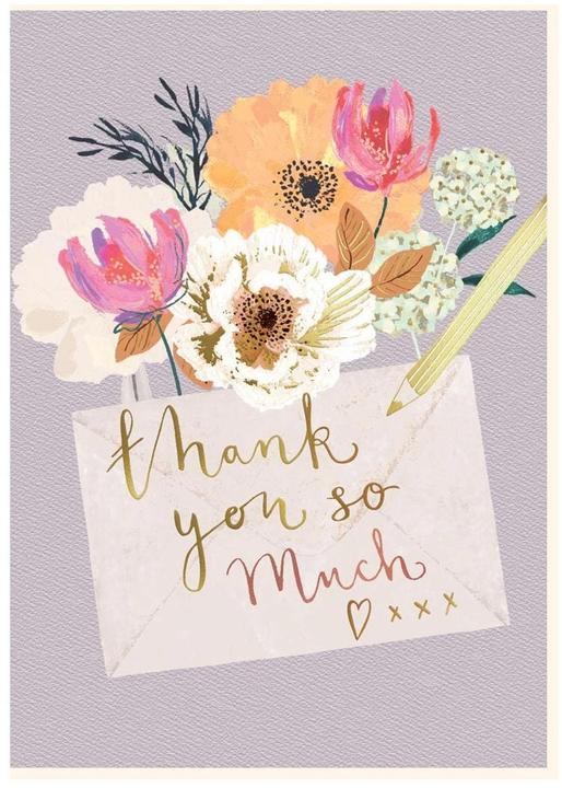 Image du produit Cart Merci beaucoup carte (1 pcs)