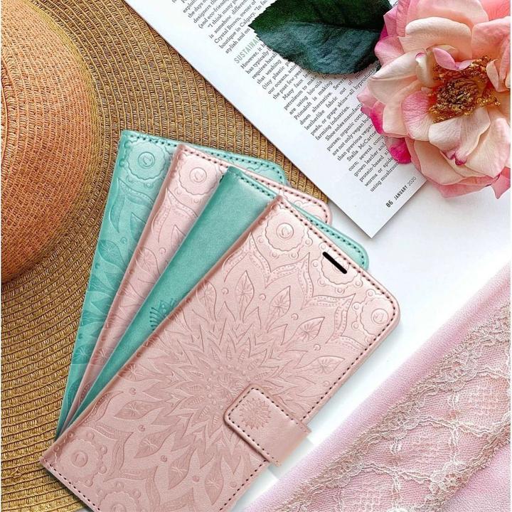 Produktbild Forcell Back panel cover OEM MEZZO Book case for SAMSUNG A52 5G / A52 LTE ( 4G ) / A52s 5G mandala green