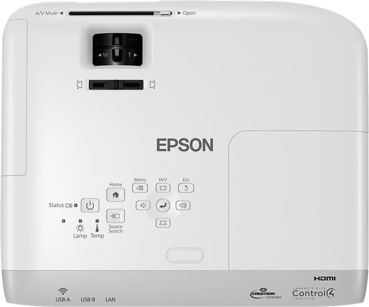 Image du produit Epson Eb-W39 (WVGA, 3500 lm, 1.3 - 1.56:1)