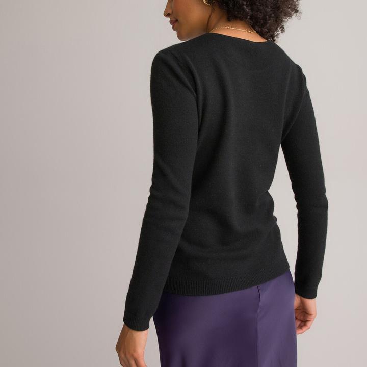 Immagine prodotto Anne Weyburn Maglia a girocollo in puro cashmere (48, 50)