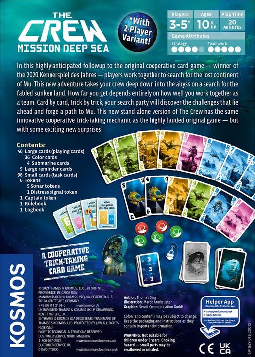 Actual product image Kosmos The Crew: Mission Deep Sea (English)