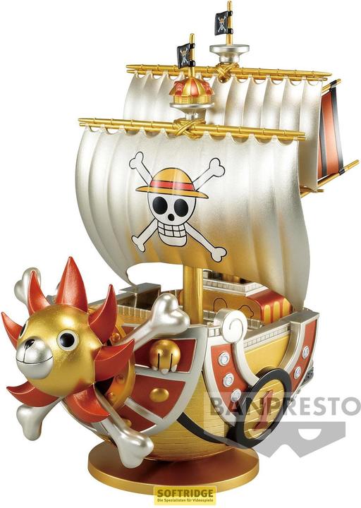 Produktbild Banpresto One Piece Mega WCF Special Gold Color Thousand Sunny 19cm
