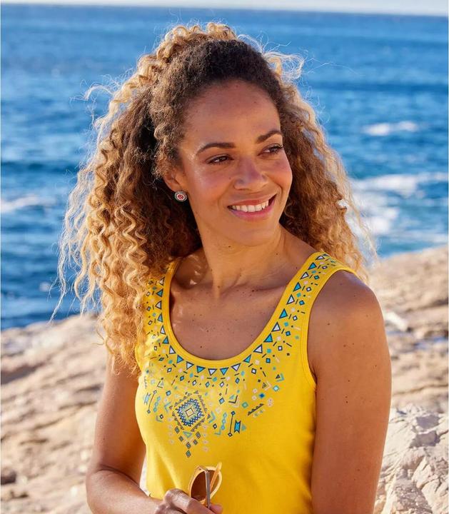 Produktbild Atlas For Women 2erPack Tops mit bedrucktem Ausschnitt (38, 39, 40)
