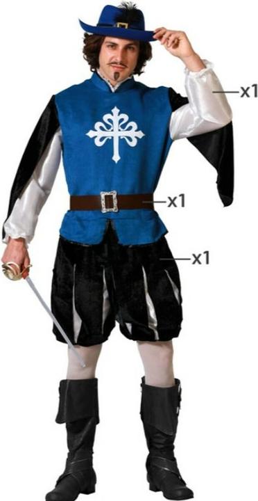 Image du produit Carnival Toys Déguisement Mousquetaire (XL)