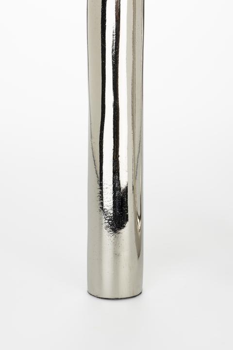 Image du produit Zuiver Porte-Bougie Tubo S Shiny Silver (16 x 10 x 18 cm)