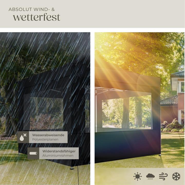 Actual product image tectake Garden pavilion (300 cm, 300 cm)