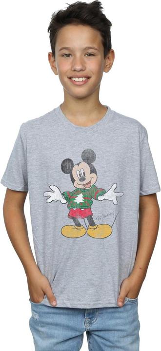 Image du produit Disney - T-shirt MICKEY MOUSE CHRISTMAS JUMPER - Garçon (140, 146)