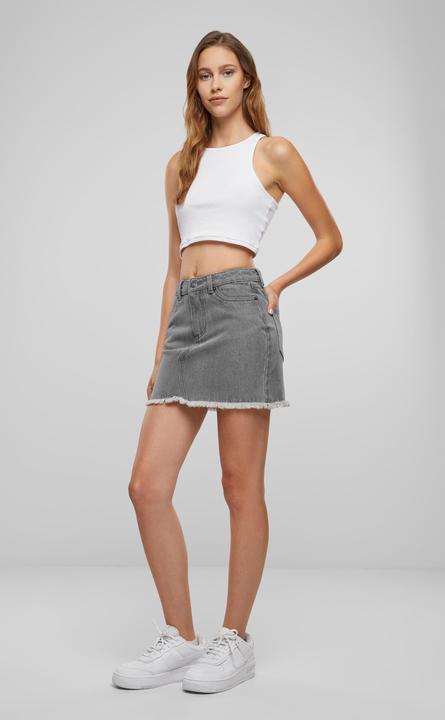 Actual product image Urban Classics Ladies Heavy Mini Denim Skirt - 166845 (32)