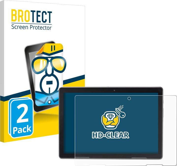 Produktbild BROTECT Schutzfolie Displayschutz Displayschutzfolie Folie Klar Transparent (2 Stück, Lifetab P10912)