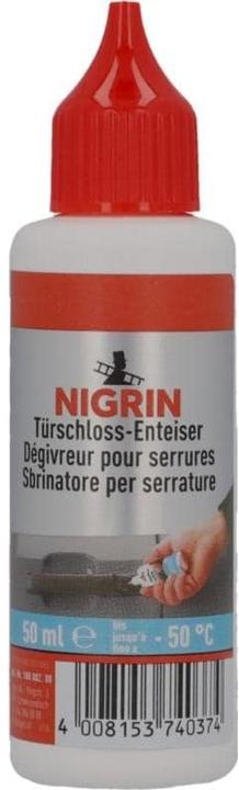 Actual product image Nigrin Door lock de-icer
