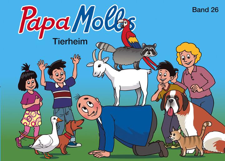 Actual product image Globi Papa Moll Tierheim, Band 26 (German, Jürg Lendenmann, Rolf Meier, 2013)