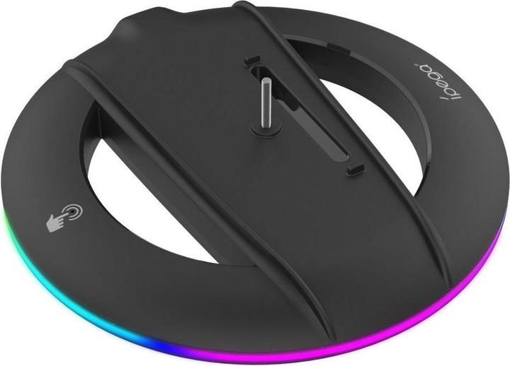 - iPega P5S025S Vertical Stand with RGB for PS5 Slim Black (PS5)