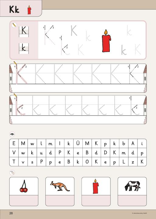 Actual product image Ich kann die Grundschrift Teil A (German, Katrin Langhans, 2015)