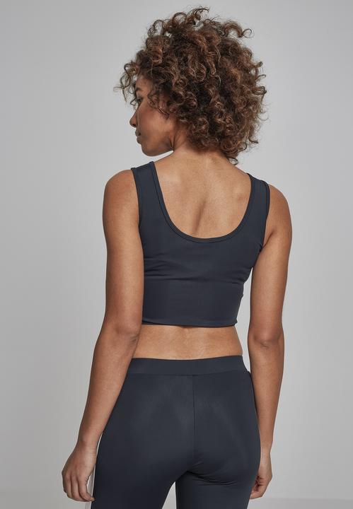 Produktbild Urban Classics Ladies Side Stripe Cropped Zip Top (S)