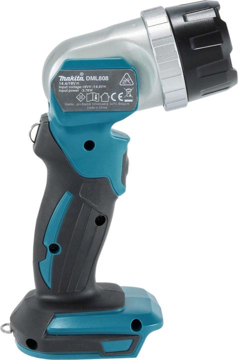 Actual product image Makita DML 808 RG1 Akku Handstrahler 14,4 / 18 V 190 lm LED + 1x Akku 6,0 Ah + Ladegerät (190 lm)