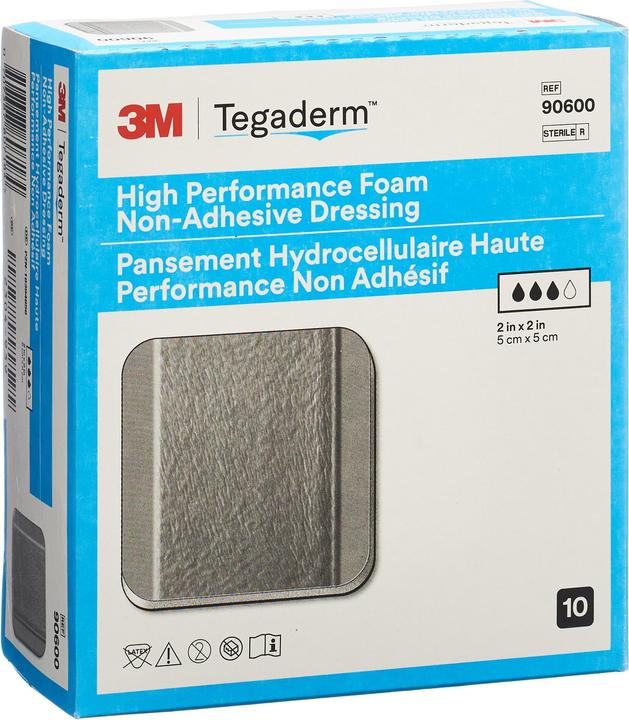 Image du produit 3M Pansement mousse Tegaderm Foam 5cmx5cm (10 pcs)