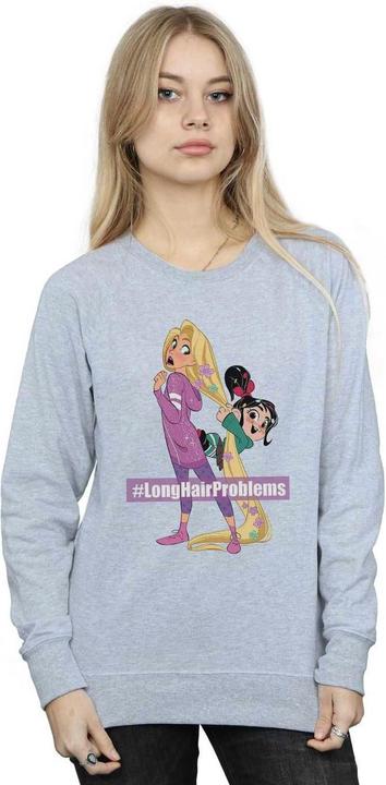 Immagine prodotto Disney Wreck It Ralph Rapunzel And Vanellope Felpa Donna (L)
