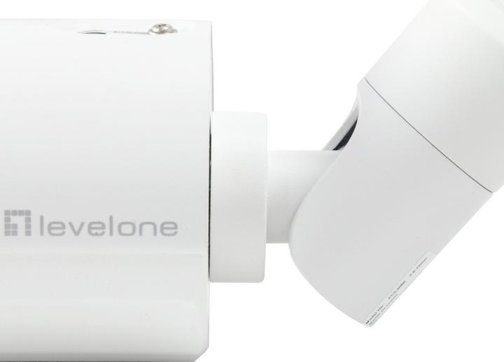 Actual product image LevelOne FCS-5060 Fixed IP Network Camera Outdoor 2 Megapixel two-way audio 4x Optical Zoom 802.3af PoE (1920 x 1080 Pixels)