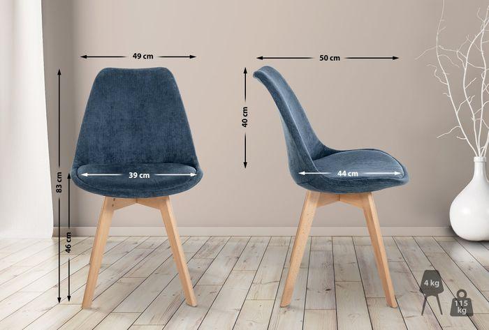 Actual product image Swisshandel24 Linares Cord chair
