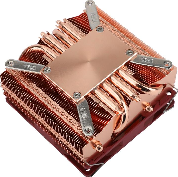 Image du produit Thermalright AXP-90 X53 FULL - Refroidisseur de CPU, profil bas, hauteur 53mm, cuivre (53 mm)