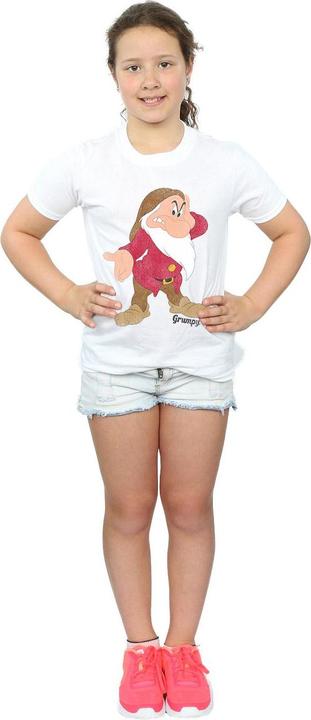 Immagine prodotto Disney Snow White And The Seven Dwarves Classic Grumpy Maglietta Ragazze (152, 158)