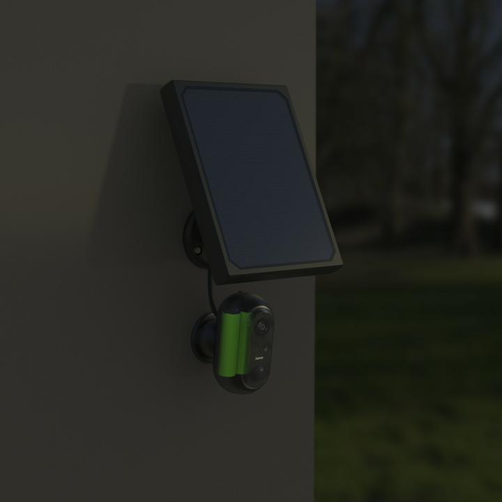 Image du produit Hama Caméra de surveillance, caméra WLAN d'extérieur, batterie, solaire, enregistrement, 1080p (1920 x 1080 Pixels)