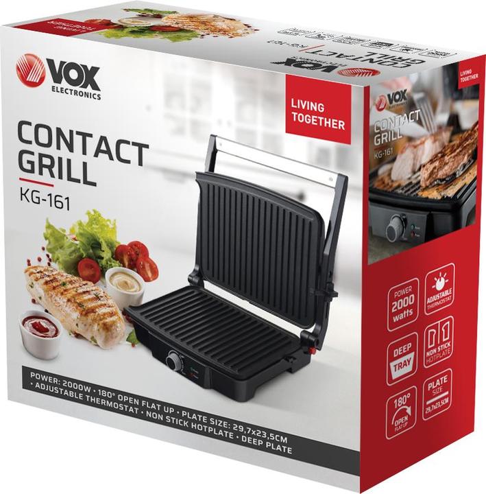 Actual product image Vox Contact grill KG-161