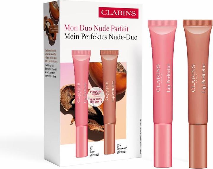 Actual product image Clarins Lip Perfector - Mein Perfektes Nude Duo