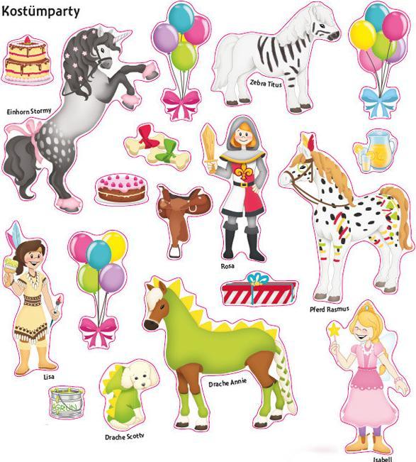Actual product image Das Hin-und-weg-Stickerbuch. Pferde und Ponys (German, Natascha Pitz, 2018)